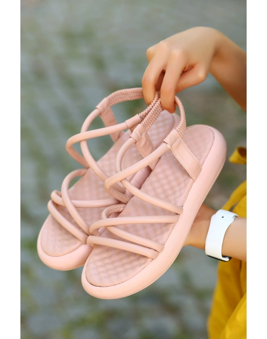 Arfi Pudra Cilt Kadın Sandalet