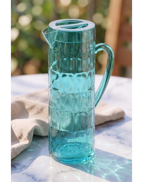 Arkilik Allegra 1,5 Lt Aquamarin Sürahi (Buzdolabı Kapak Rafına Sığar)