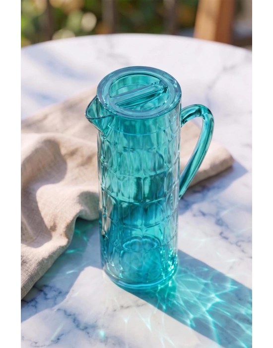 Arkilik Allegra 1,5 Lt Aquamarin Sürahi (Buzdolabı Kapak Rafına Sığar)
