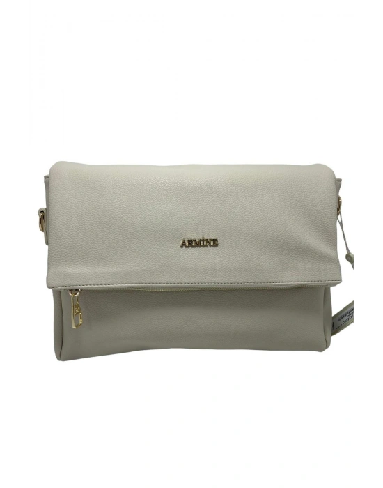 Armine 241 Krem Pia Kadın Omuz Askılı El Çantası
