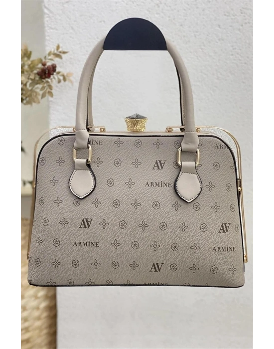 Armine 339 Kadın Omuz Çantası Vizon 24YTLARM339ZCE