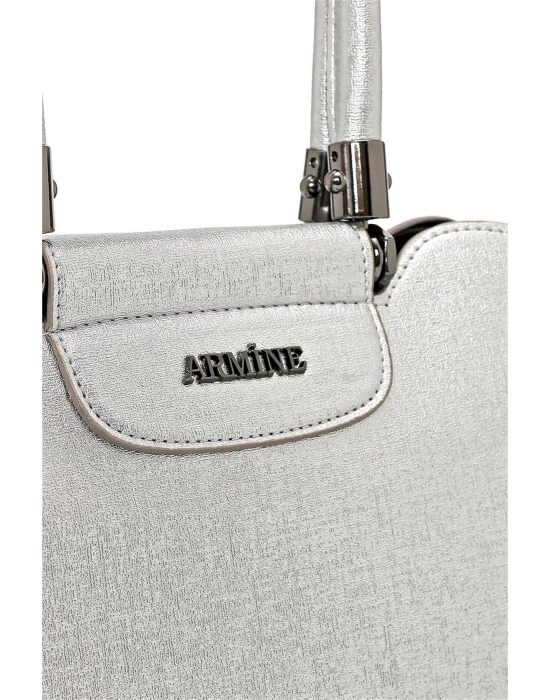Armine 342 Gümüş Kadın Omuz Çantası