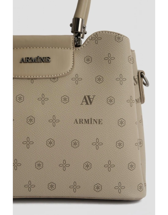 Armine 342 Vizon Baskılı Omuz Askılı Omuz & El Çanta