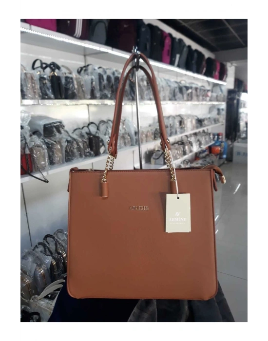 Armine 362 Taba Düz El & Omuz Çantası