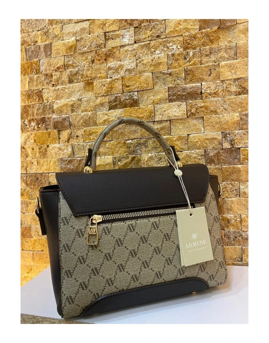 Armine 378 Vizon Noktalı Omuz Çantası
