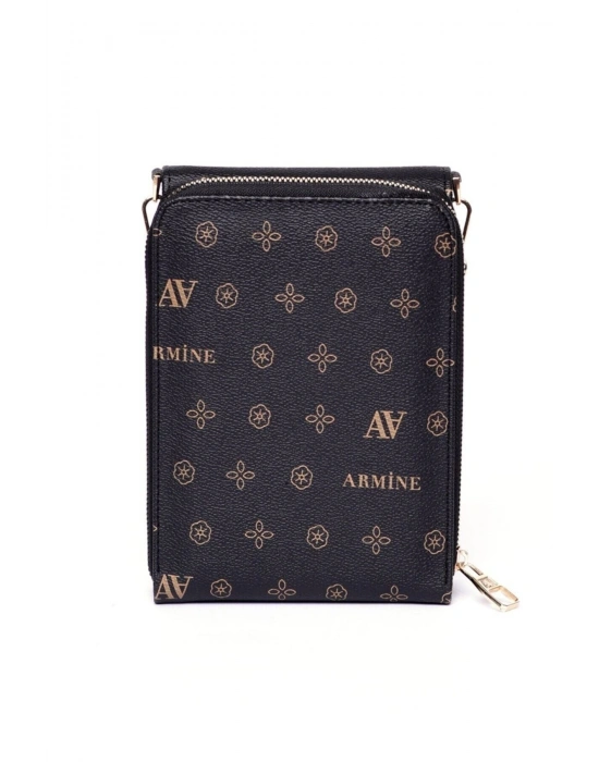 Armine Çanta 266 Siyah Baskılı TYC00407212638