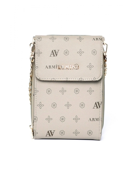 Armine Çanta 266 Vizon Baskılı