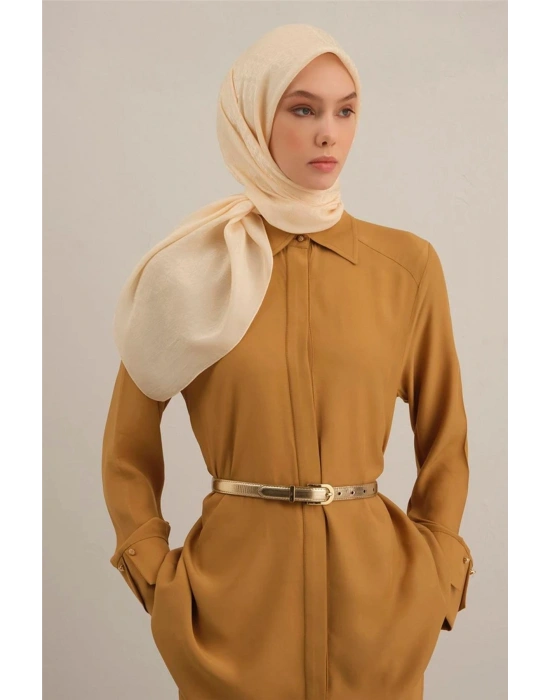 Armine Lyocell Eşarp 5 Krem