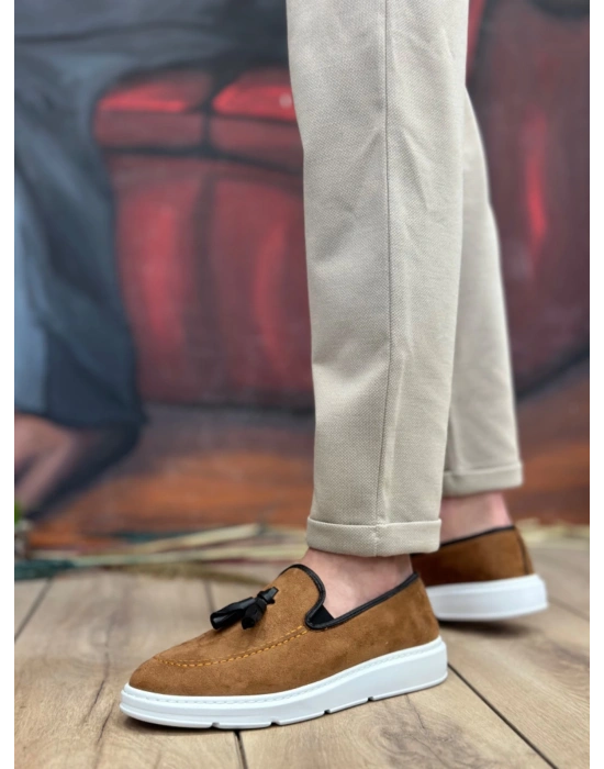 Ba0005 Bağcıksız Yüksek Taban Klasik Püsküllü Corcik Erkek Ayakkabı Erkek Klasik Ayakkabı