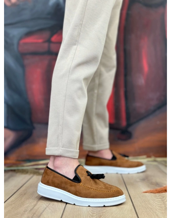 Ba0005 Bağcıksız Yüksek Taban Klasik Püsküllü Corcik Erkek Ayakkabı Erkek Klasik Ayakkabı