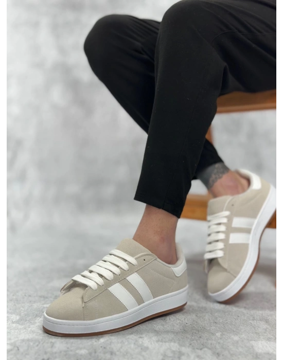 Ba0235 Boa İki Çizgili Taş Gri Erkek Erkek Günlük Ayakkabı