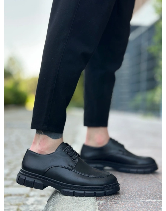 BA0237 Bağcıklı Klasik Yüksek Taban Casual Erkek Ayakkabı