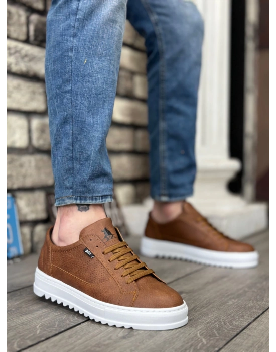 Ba0323 Boa Kalın Tırtık Yüksek Taban Taba Bağcıklı Spor Erkek Ayakkabı Erkek Günlük Ayakkabı