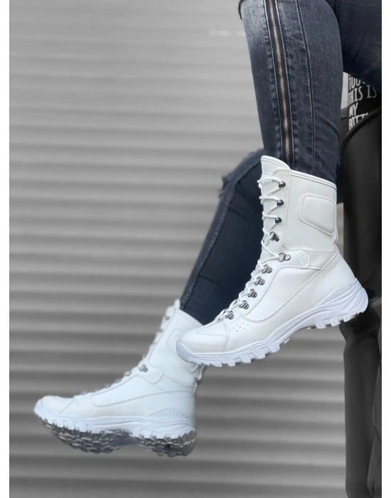 BA0605 Bağcıklı Beyaz Askeri Postal Bot