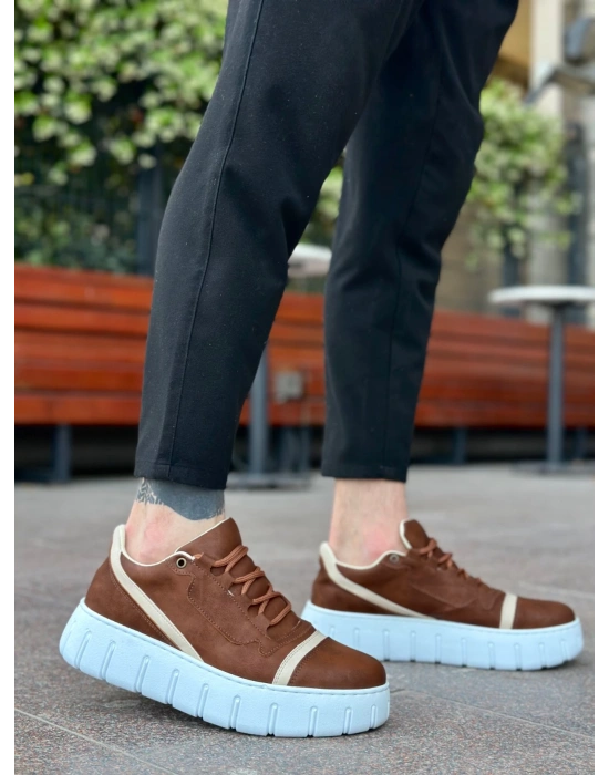 Ba0666 Boa Taba Yüksek Taban Erkek Erkek Günlük Ayakkabı