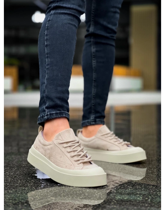 BA500 BOA Özel Termo Taban Krem Casual Erkek Ayakkabı