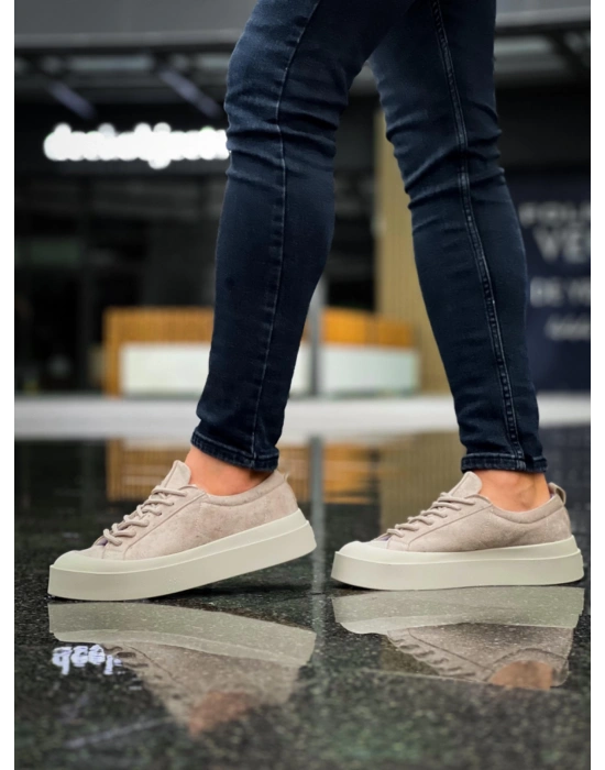 BA500 BOA Özel Termo Taban Krem Casual Erkek Ayakkabı