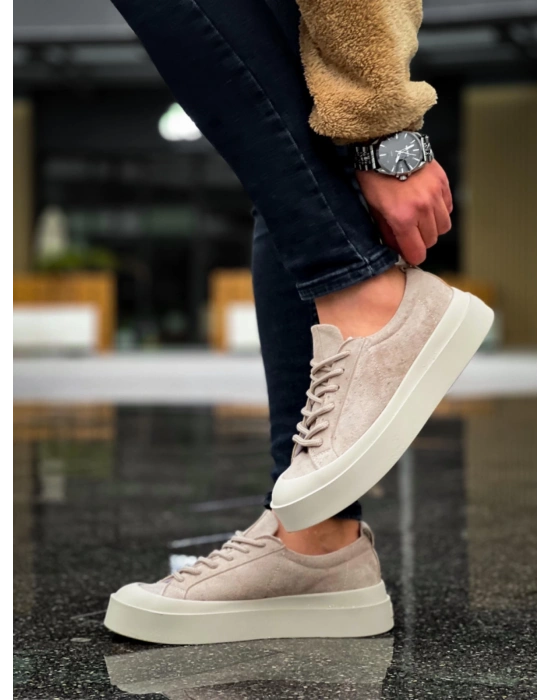 BA500 BOA Özel Termo Taban Krem Casual Erkek Ayakkabı