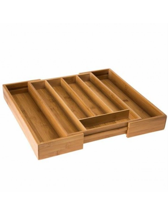 Bambu Ayarlanabilir Çekmece içi Kaşıklık & Çekmece İçi Organizer  (25*35*5 / 39*35*5)