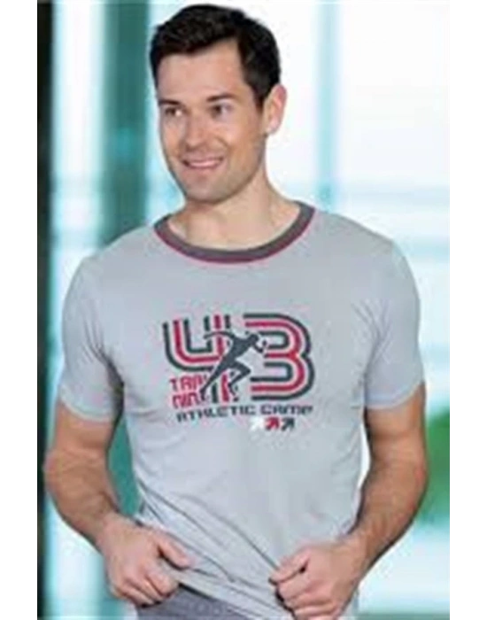 Berrak Erkek 43 Baskılı T-Shirt 1038