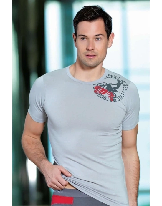 Berrak Erkek Baskılı Tshirt 1039