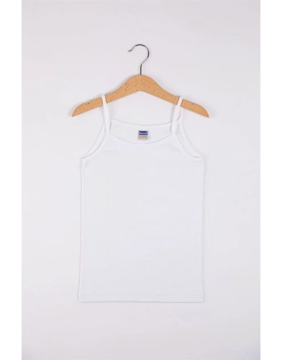 Berrak Kız Çocuk Ribana İp Askılı Atlet 2520