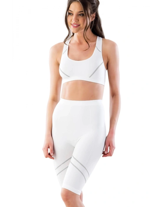 BEYAZ-GRİ MI Emay 3850 Soft Büstiyer Takım