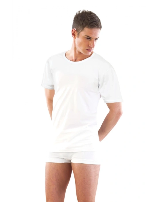 BEYAZ MI Emay 12350 Yarım Kol Erkek Atlet