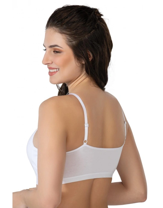 BEYAZ MI Emay 1423 Modal Cotton Kaplı Büstiyer