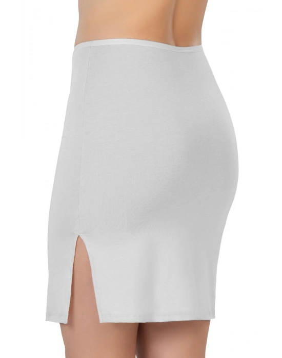 BEYAZ MI Emay 1438 Modal Cotton Midi Jupon