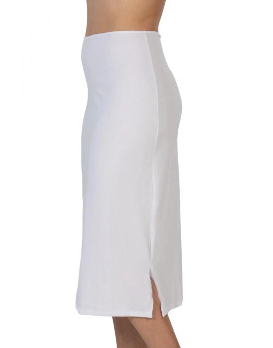 BEYAZ MI Emay 1439 Modal Cotton Uzun Jupon