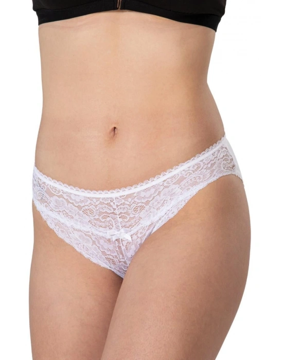 BEYAZ MI Emay 1444 Modal Cotton Dantelli Külot