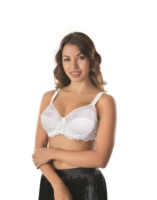 BEYAZ MI Emay 170 B Balenli Brode Toparlayıcı Sütyen