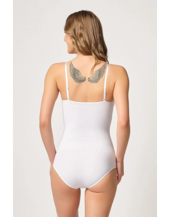 BEYAZ MI Emay 1925 Soft Pedli Çıtçıtlı Body