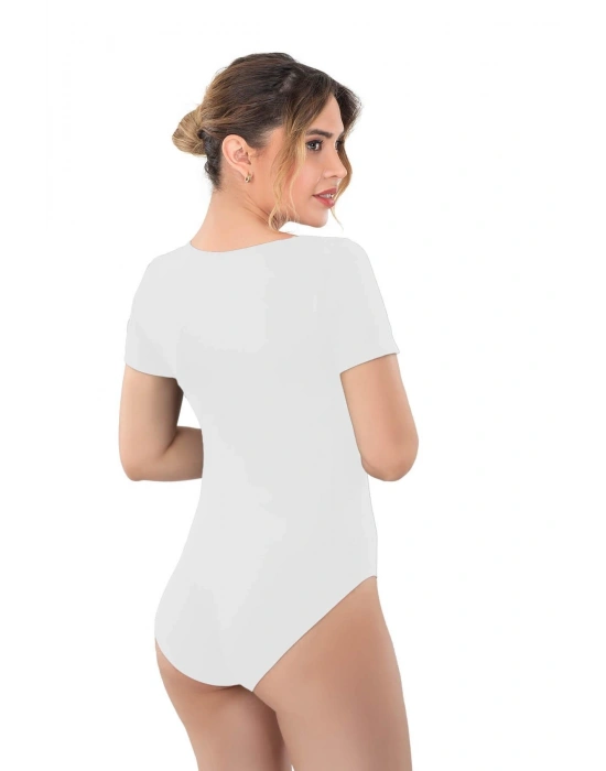 BEYAZ MI Emay 1926 Soft Yarım Kollu Body