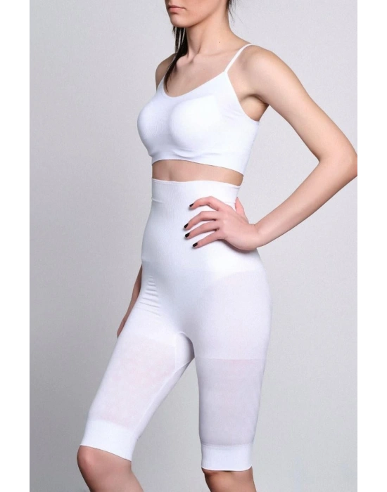 BEYAZ MI Emay 2015 Yüksek Bel Double Uzun Paçalı Korse