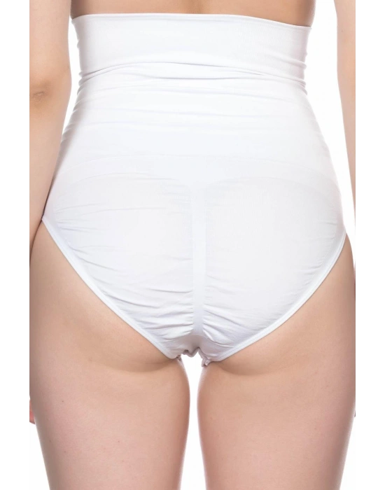 BEYAZ MI Emay 2019 Double Yüksek Bel Çıtçıtlı  Slip Korse