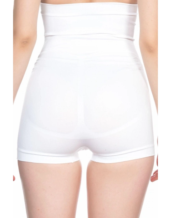 BEYAZ MI Emay 2047 Yüksek Bel Boxer Korse