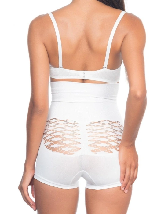BEYAZ MI Emay 2064 Popo Açık Fantezi Boxer Korse