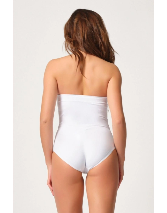 BEYAZ MI Emay 2088 Önden Agraflı Slip Korse