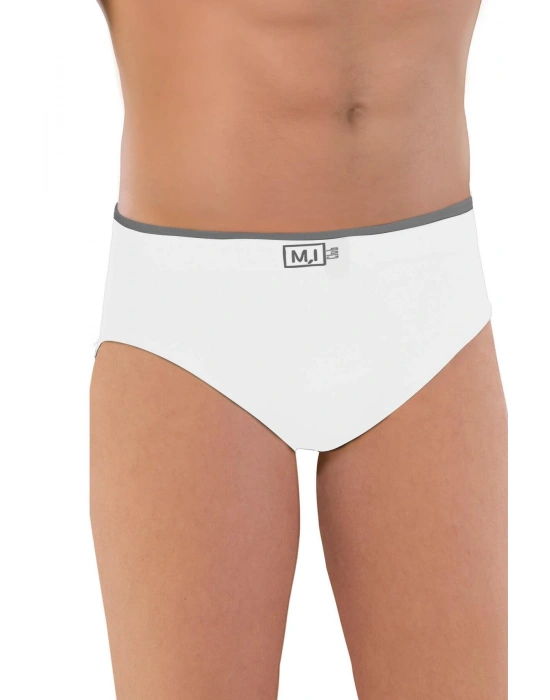 BEYAZ MI Emay 2109 Erkek Slip