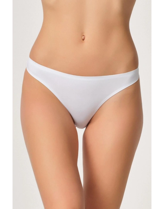 BEYAZ MI Emay 2802 Yapıştırma Lazer Kesim String Külot