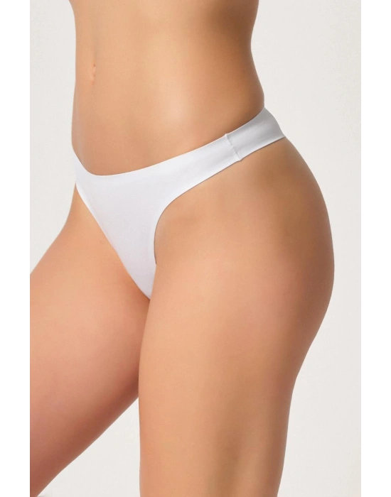 BEYAZ MI Emay 2802 Yapıştırma Lazer Kesim String Külot