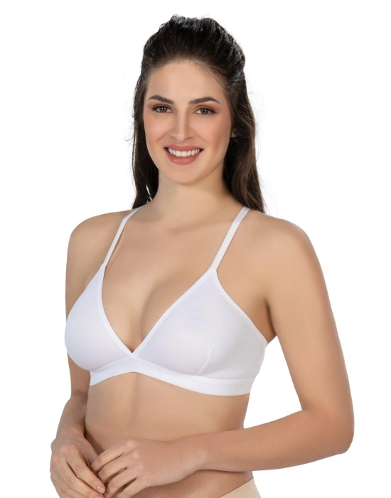 BEYAZ MI Emay 2809 Lazer Kesim Yapıştırma İz Ypmz Sütyen