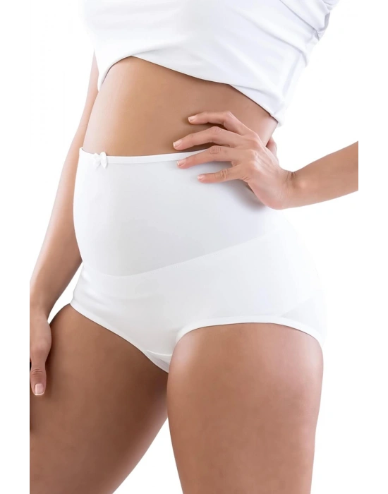 BEYAZ MI Emay 2810 Cotton Hamile Külot Korse