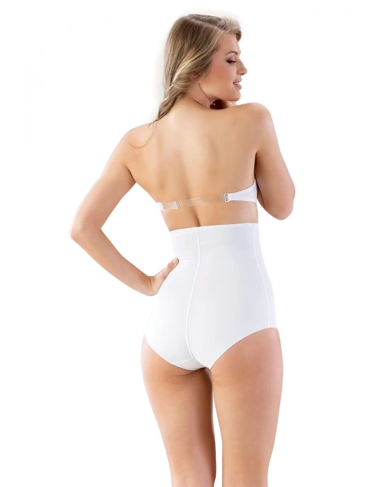 BEYAZ MI Emay 2813 Yüksek Bel Slip Lazer Korse