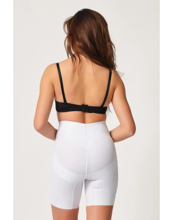BEYAZ MI Emay 2816 Yüksek Bel Boxer Lazer Korse