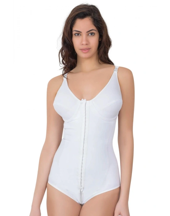 BEYAZ MI Emay 2871 Balenli Agraflı Toparlayıcı Boy Korse