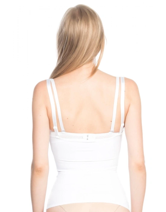BEYAZ MI Emay 2875 Göğüs Altı Bel Ve Basen Toparlayıcı Korse