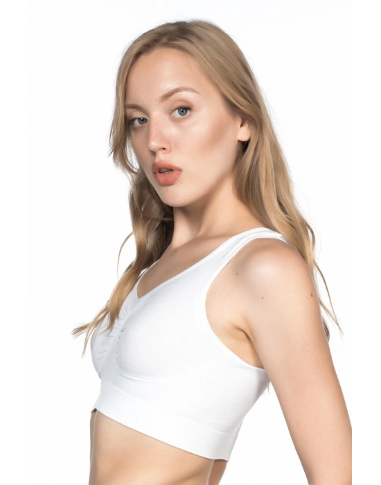 BEYAZ MI Emay 4001 Soft Sporcu Büstiyer